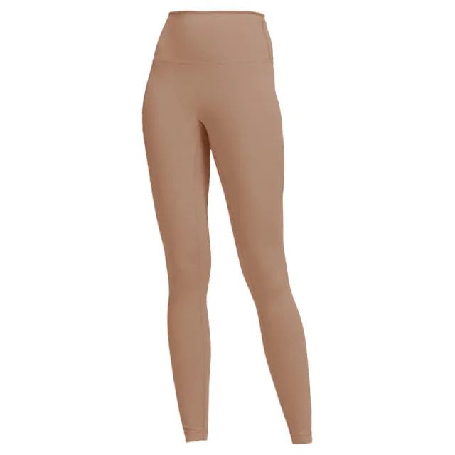 Warm Shell Autumn And Winter Padded Non embarrassing Pants Female Camel - Shop at LoveMi
