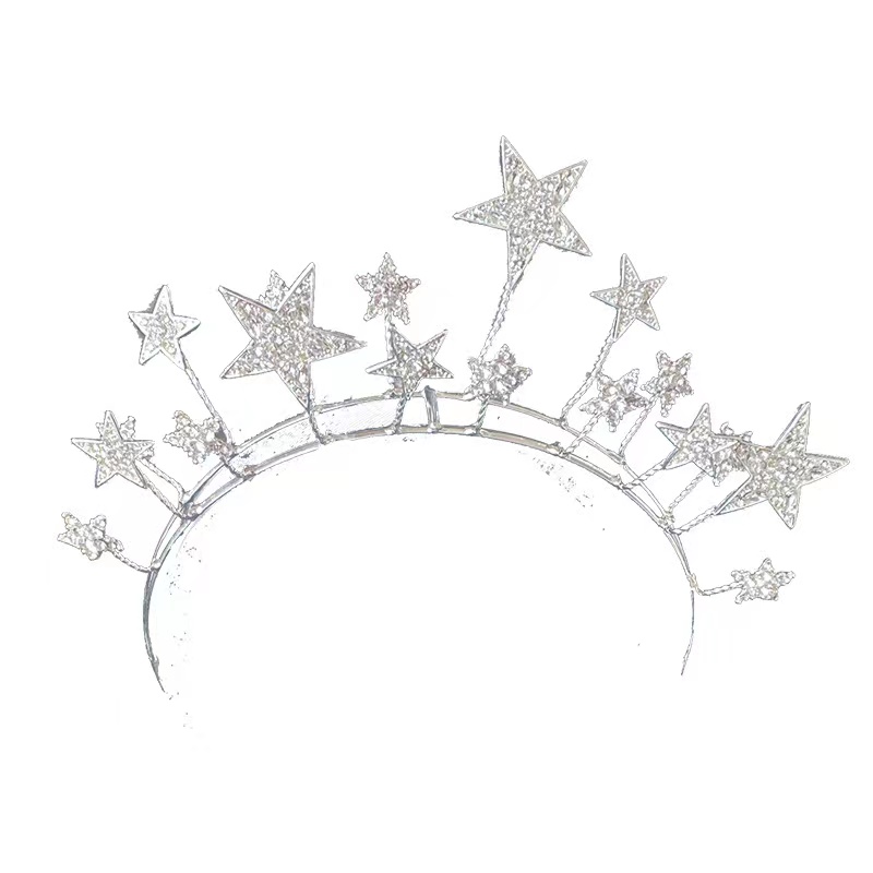 Fashion Exaggerated Wedding Accessories Star Headband