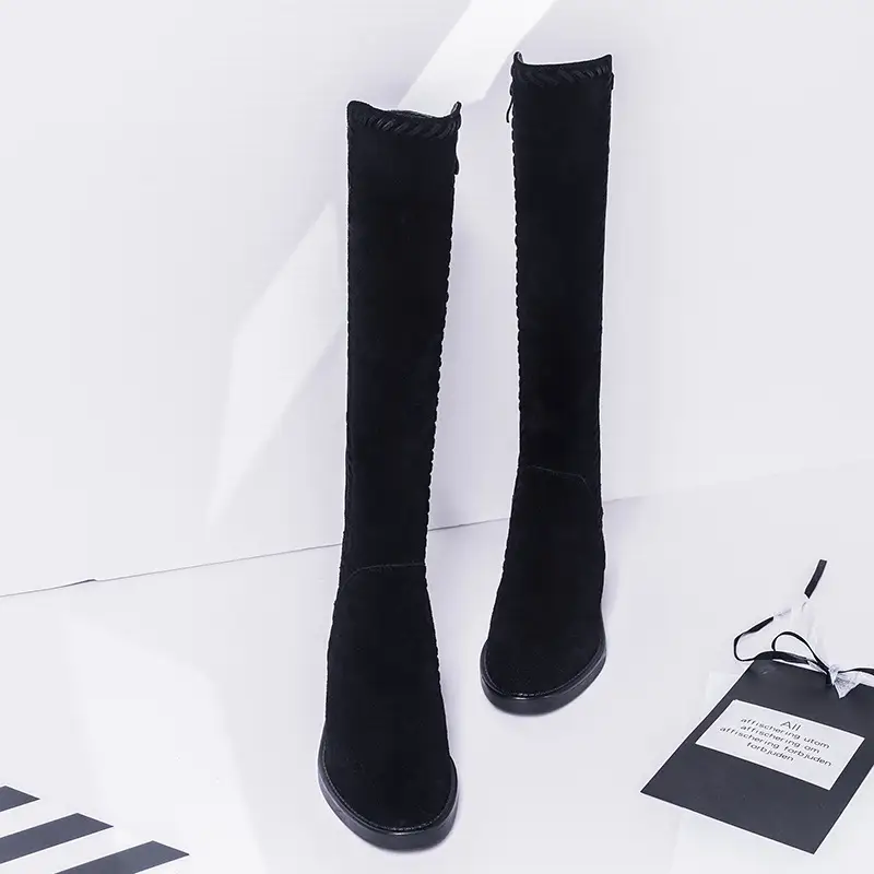 Autumn And Winter New Riding Boots Women's British Style