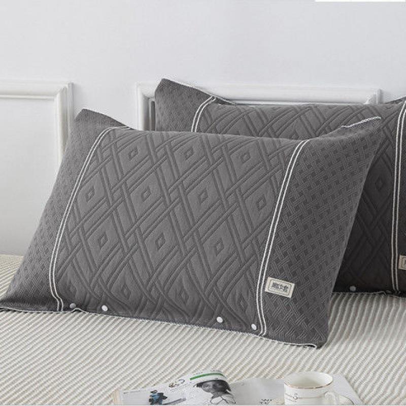 Title 2, Buckle Breathable Plus Size Couple Pillow Cover