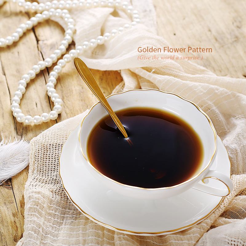 Japanese Flower Tea  Home  Coffee Cup And Saucer Set