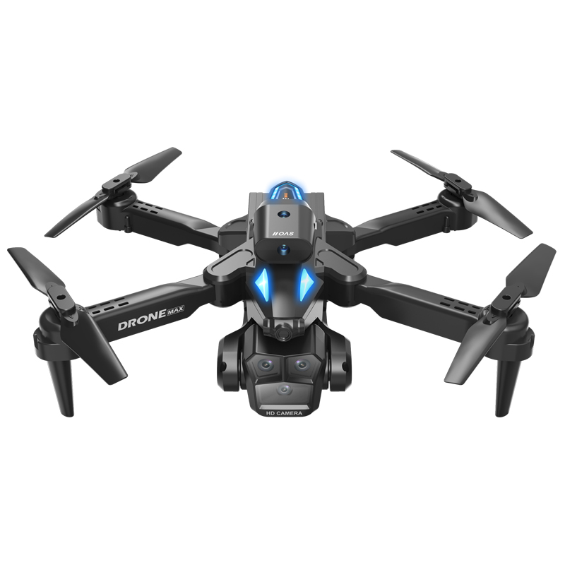 C10 Black - Triple Camera - Dual Electric Drone-BLACK