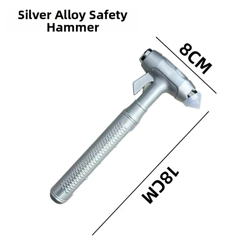 Multifunctional Car Window Breaker Escape Hammer, Vehicle Emergency Self-Defense Glass Breaking Tool, One Second Window Shatter Device 8