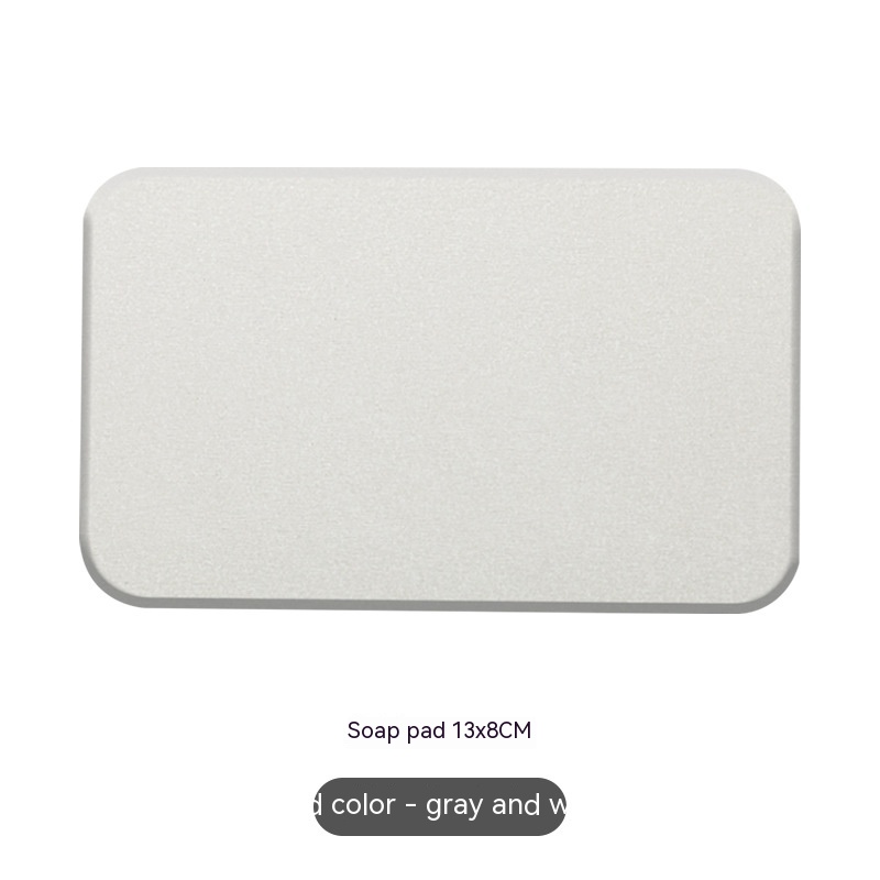 Gray And White Soap Pad