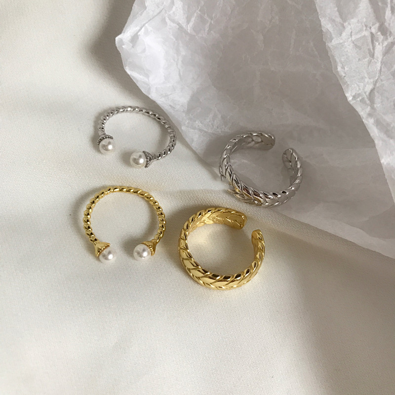 Pearl Cool Style Personality Ring