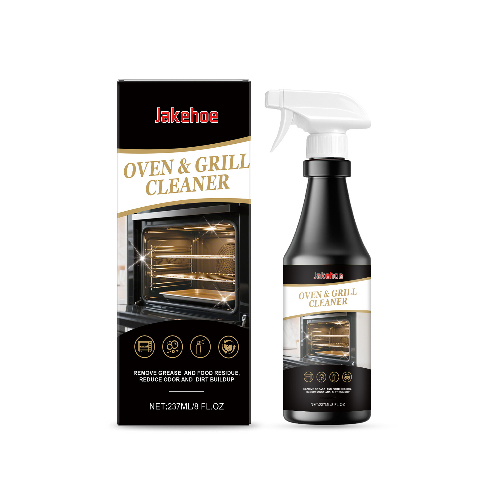 JAKEHOE Oven Cleaning Spray Is A Convenient Everyday Household Kitchen Cleaning Spray That Removes Grease And Stains. — view 4