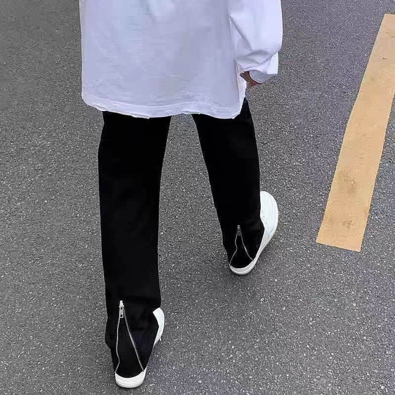 Meigao Arcade Functional All-match Workwear Strap Trousers