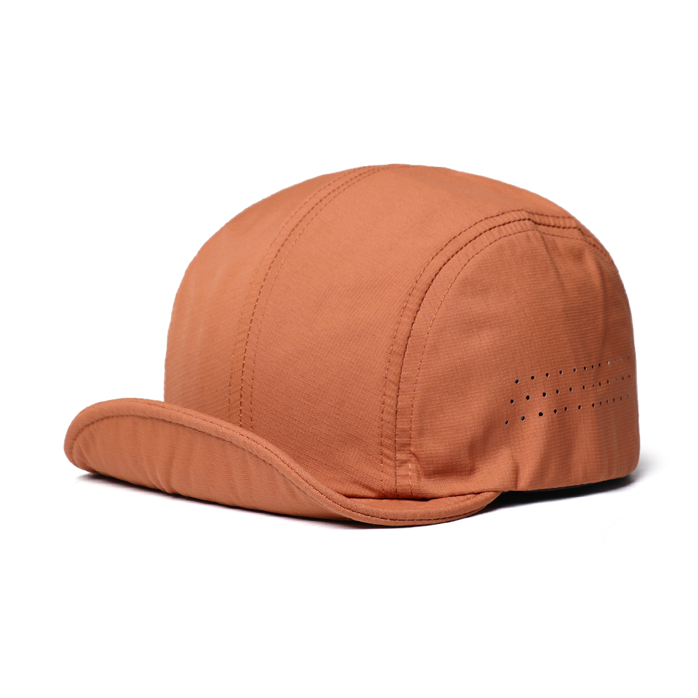Summer Men's And Women's Solid-color Soft-brim Short-awning Side-hole Simple Casual Style Baseball Cap, Suitable For Daily Outdoor Activities