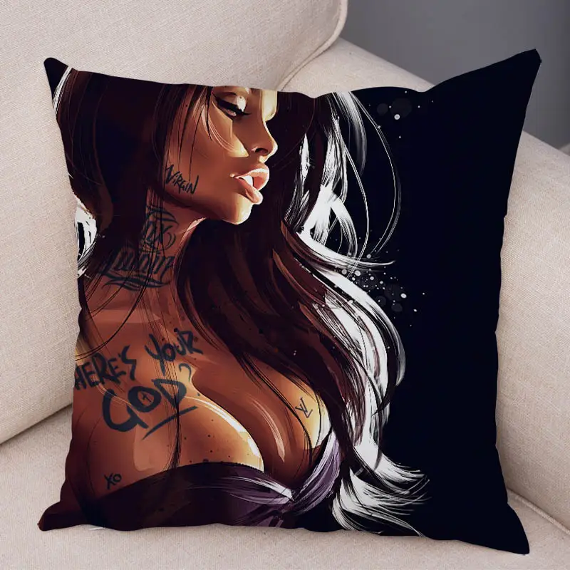 European And American Sexy Pillowcase Super Soft Cushion
