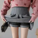 Light Grey Elastic Waist