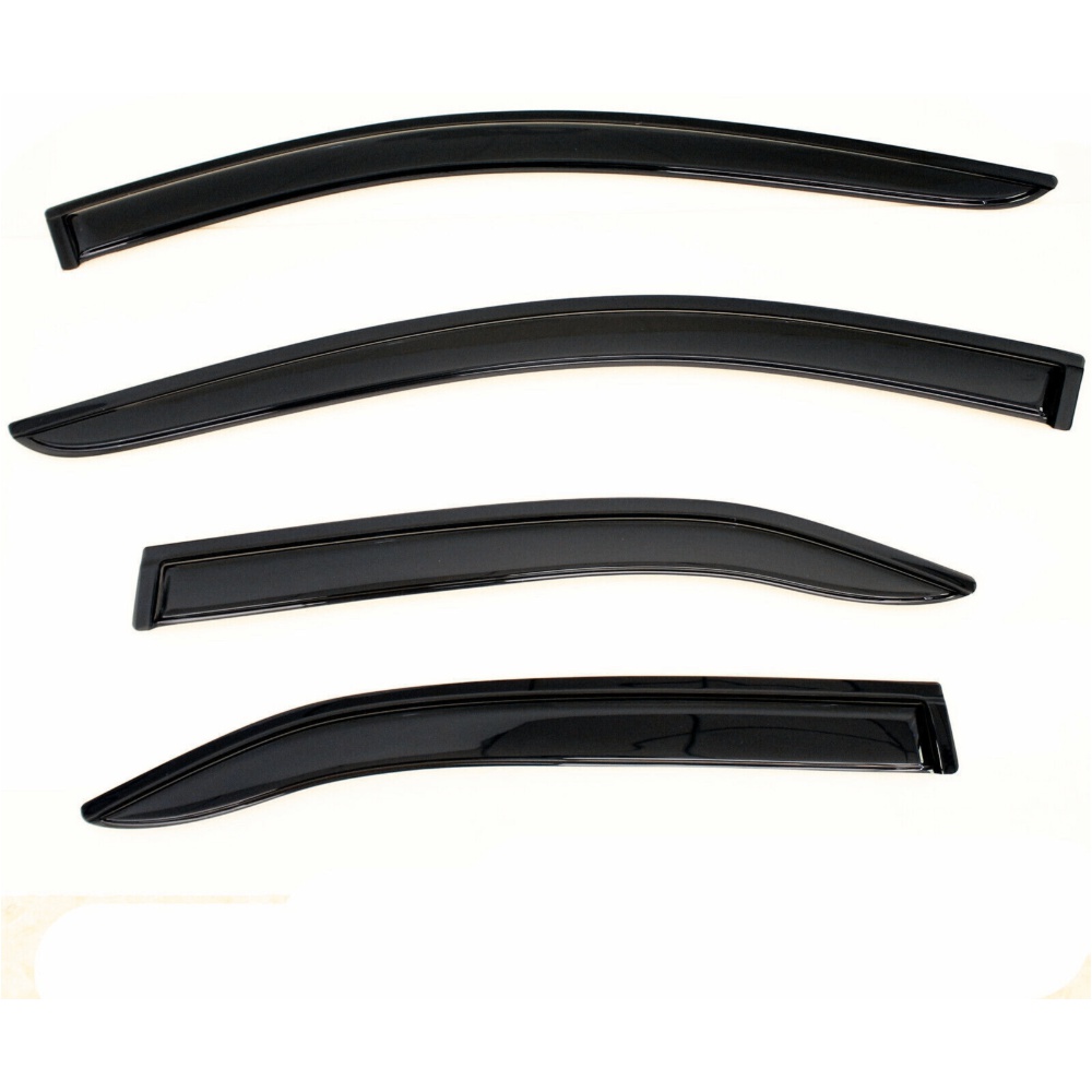 Dark Smoke Side Window Rain Guards Visor For T Oyota 2007-2011 Camry Sedan
