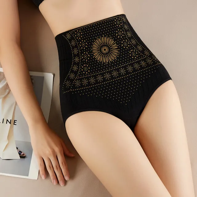 Plastic Body Carving Gather Abdominal Inside Women's High Waist Buttock Lifting Slimming Pants Black - Shop at LoveMi