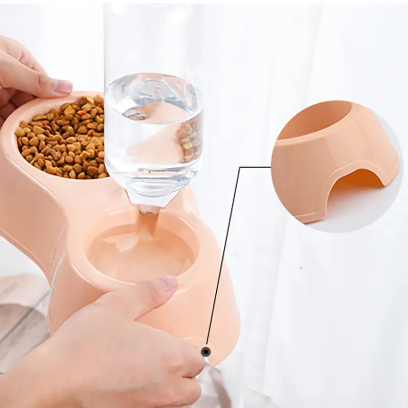 Pets Automatic Drinking Water Double Bowl – image 2