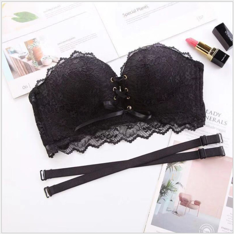 Title 3, Lace gathered bra