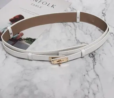 Women's Belt With Skirt Dress Girdle Decoration Simple And Versatile White - Shop at LoveMi