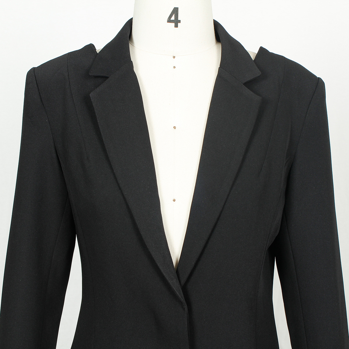 Women's Diamond Chain West Slim Fit Design Coat