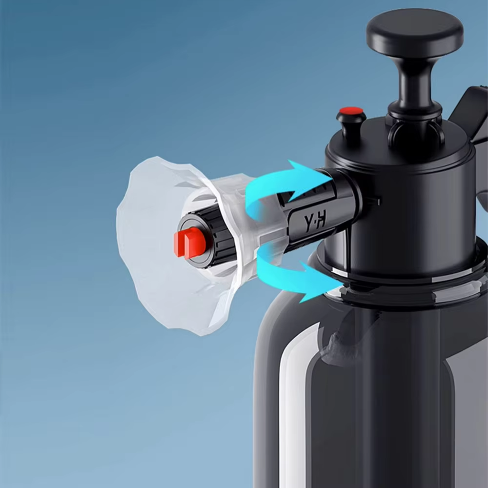 2L Portable Car Wash Foam Sprayer Manual Pneumatic Foam Spray Bottle Thickened High Pressure Explosion Proof Super Foam — foto 4