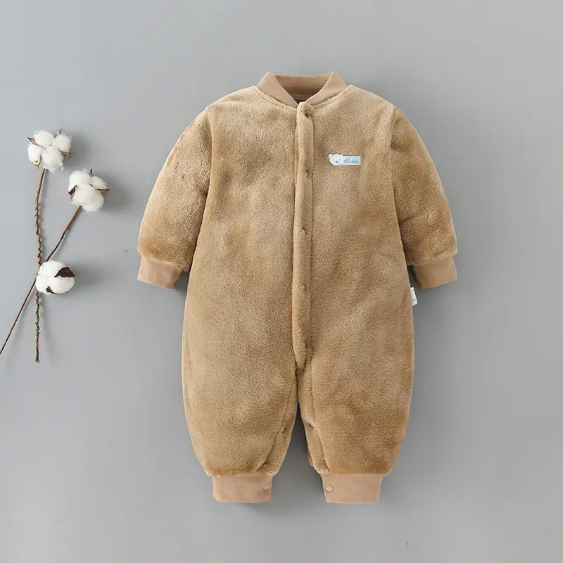 Thicken Baby Romper For Boys And Girls Aged 0-1-2