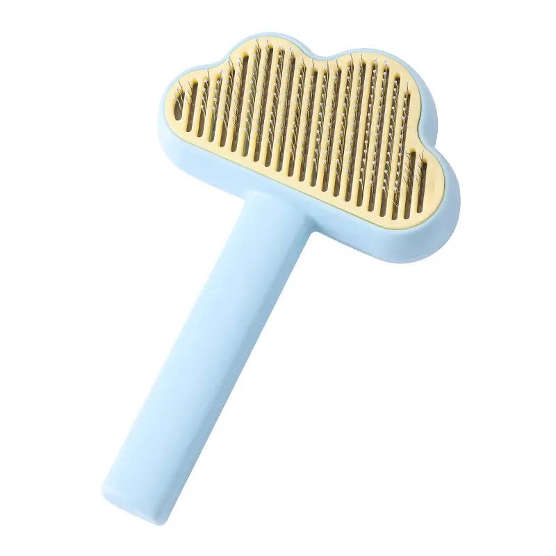 New Cloud Pet Comb Cat Brushing Self-cleaning