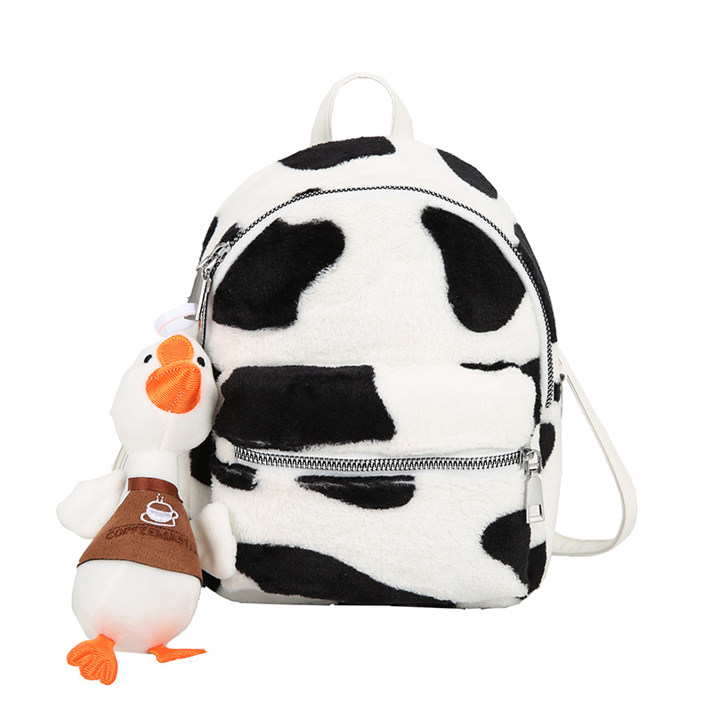 Title 5, Cute Bag Plush Single And Double Backpack Soft ...