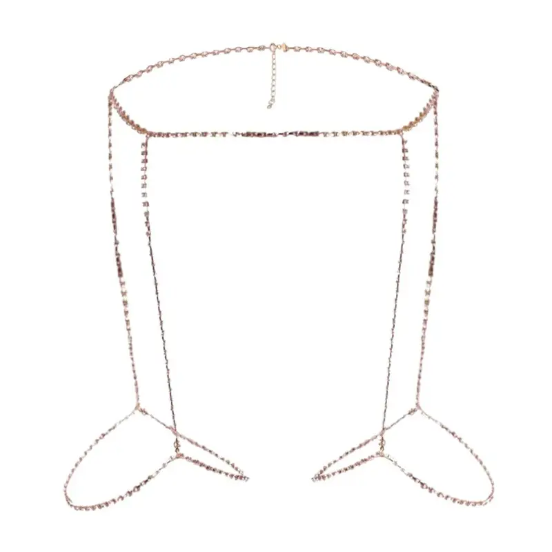 Accessories Rhinestone Body Chain Flash Diamond Claw Chain Beauty Leg Chain Sexy Body Chain
