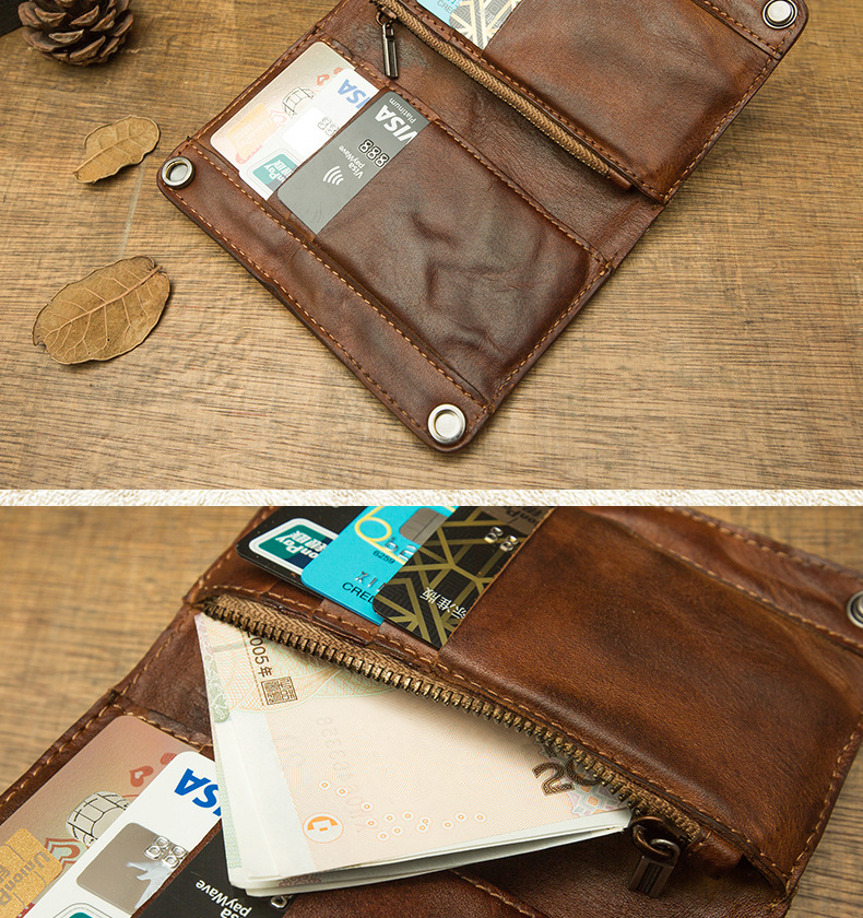 Hand Made Leather Card Holder