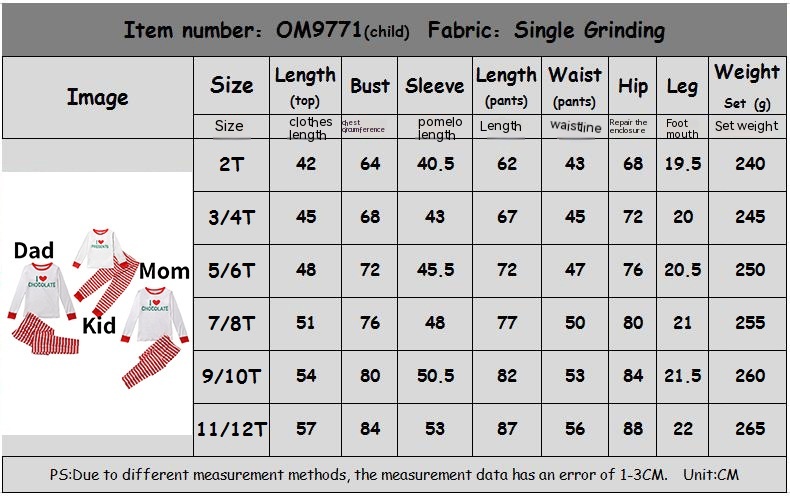 Title 2, Printed Striped Casual Parent-child Suit Home P...