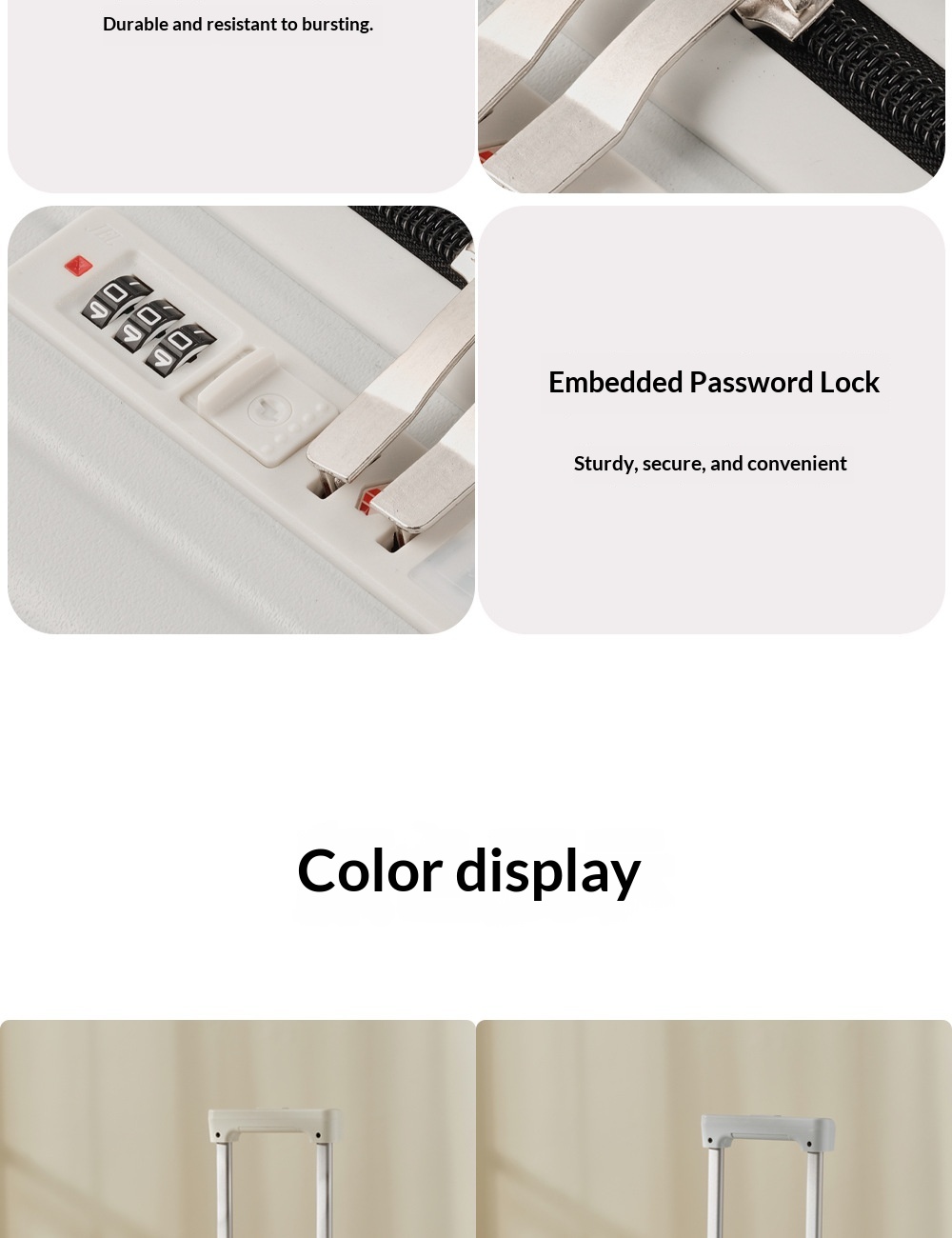 New Lightweight Suitcase For Boarding, Travel Luggage, Women's Quiet, Children's Small Password Suitcase, Men's 16 Inch