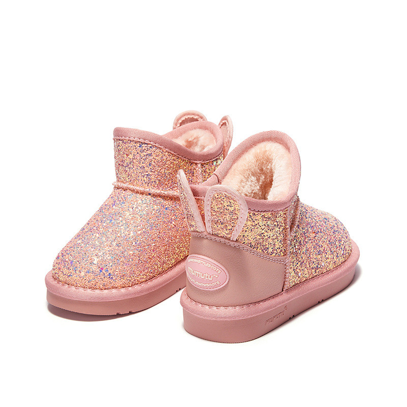 Children's Short Boots Baby  Snow Cotton  Winter Shoes