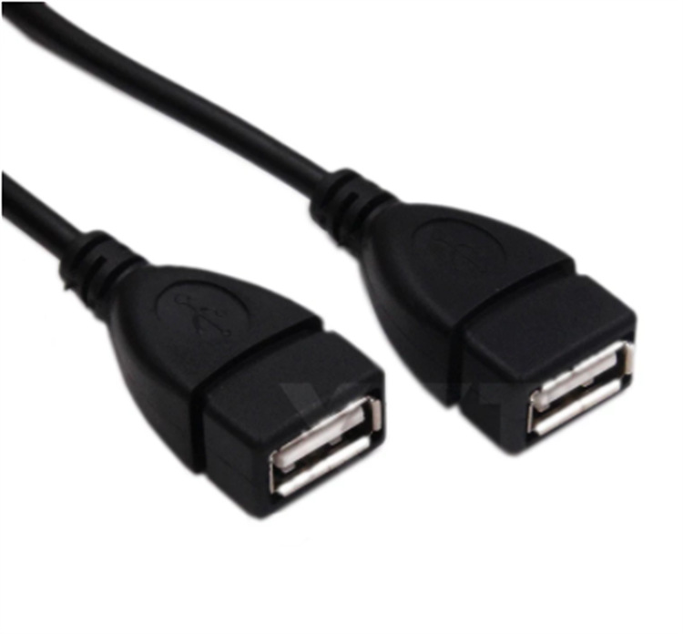 Two In One Dual Female Charging USB Expansion