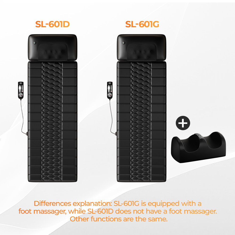 12V Electric Massage Cushion With Heating 9 Modes Foot, Neck  Full Body Massager Pillow With Timer 3 Intensity Levels & Auto Switching 36W, 15-30min