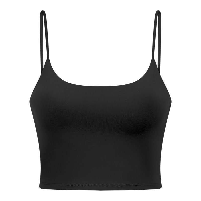 Women's Yoga Vest With Chest Pads Beautiful Back Sports Bra Camisole