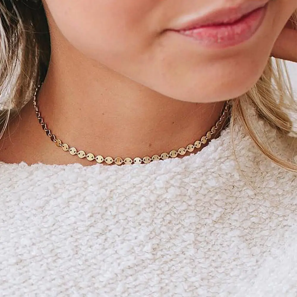 Women's Fashion Personality Simple Titanium Steel Necklace Collarbone Chain