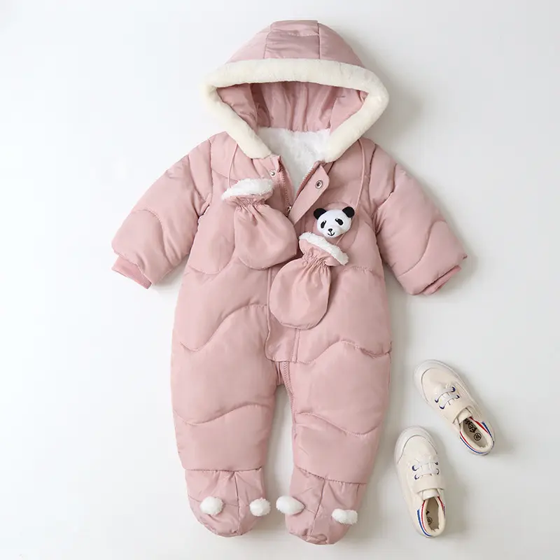 Children's One-piece Clothes For Keeping Warm Outside