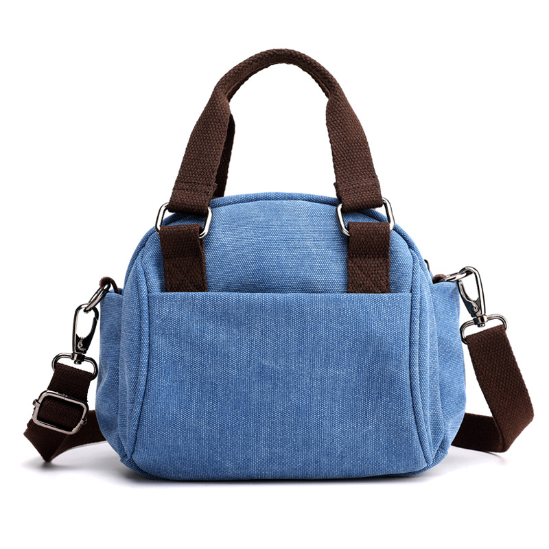 Ladies Simple Mother Bag Portable Shoulder Bag Blue - Shop at LoveMi