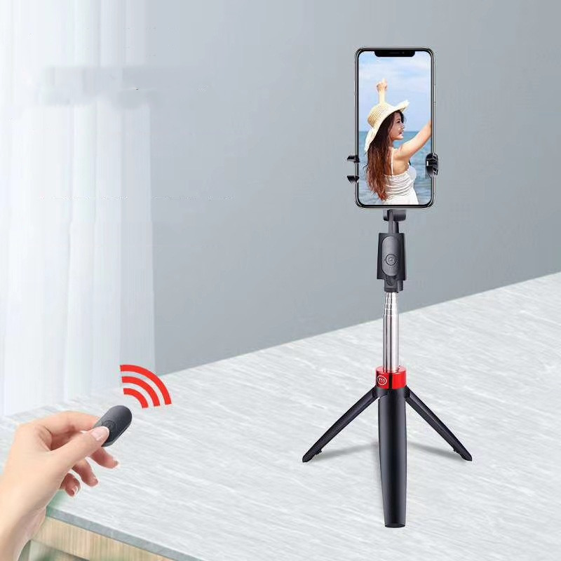Compatible with Apple, Mobile Phone Video Live Tripod Selfie Stick - Image 3