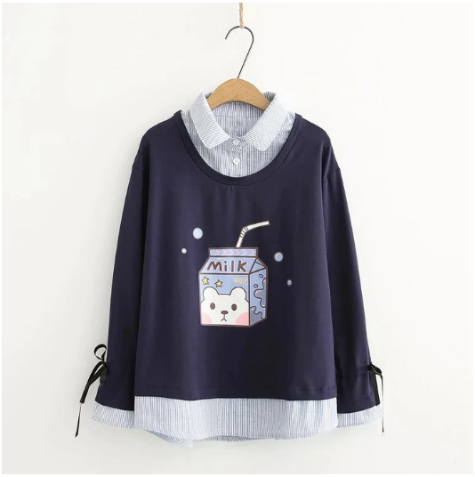 Title 2, Korean style new girl sweater