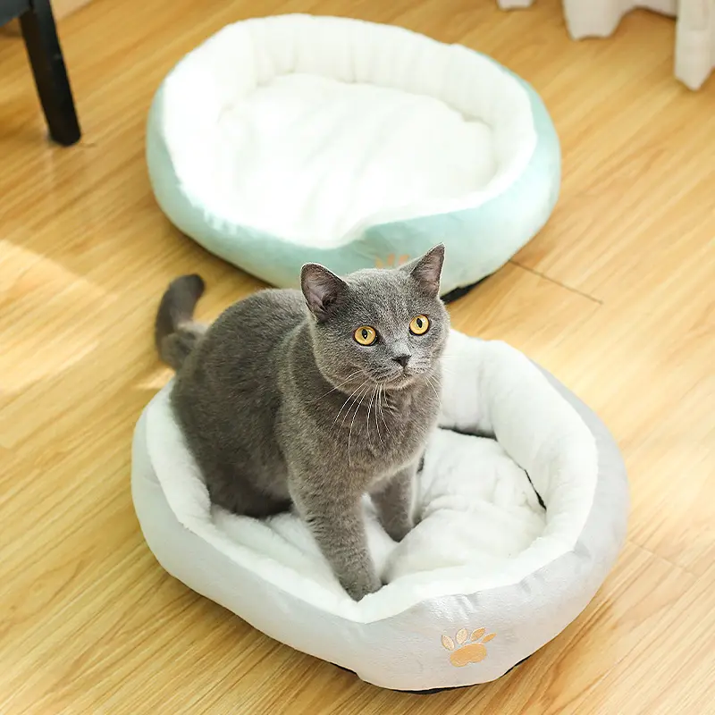 Removable And Washable Kennel Cat Round Pet