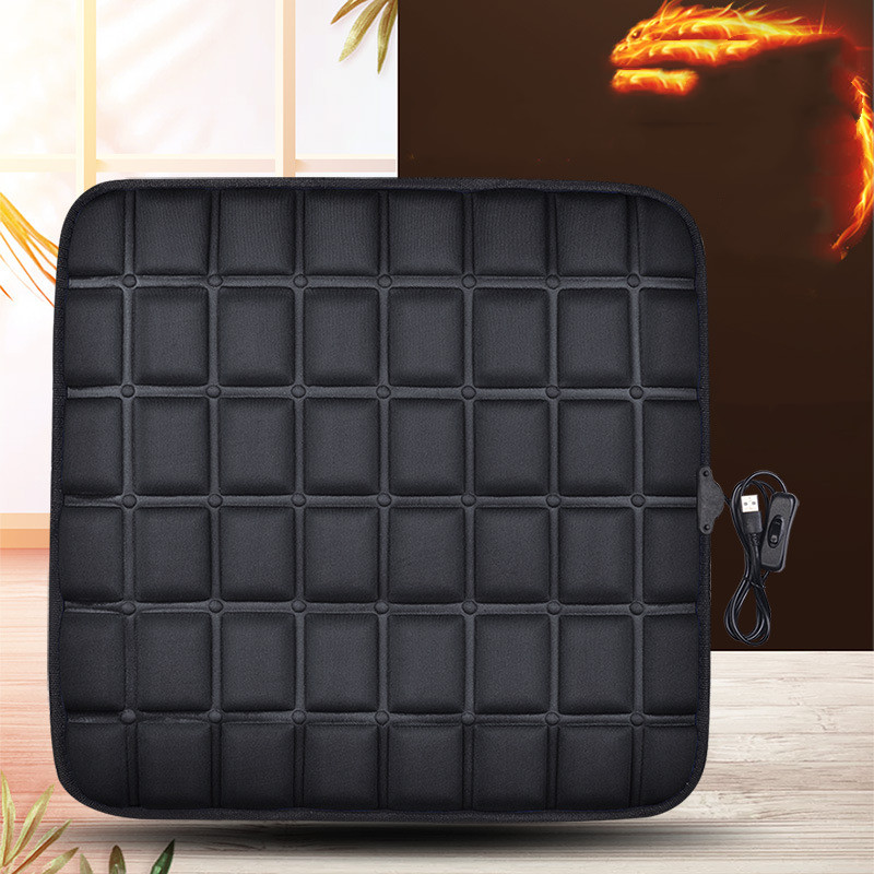 Black USB small square mat