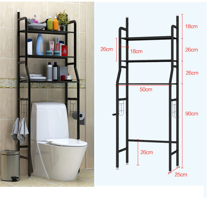 Bathroom Floor Finishing Storage Shelf Toilet - Image 4