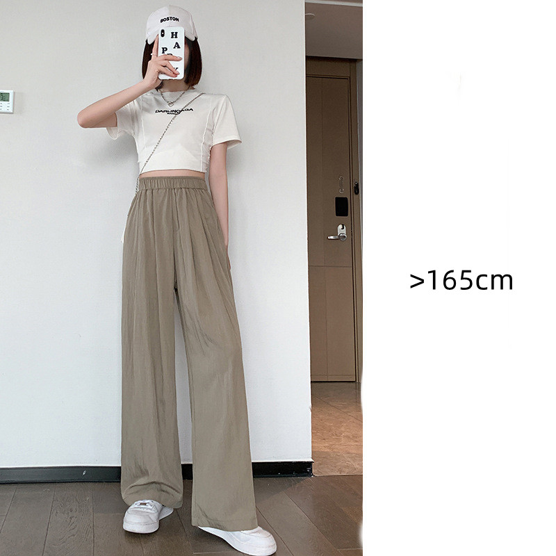 Title 6, Summer High Waist Draped Casual Japanese Slouch...