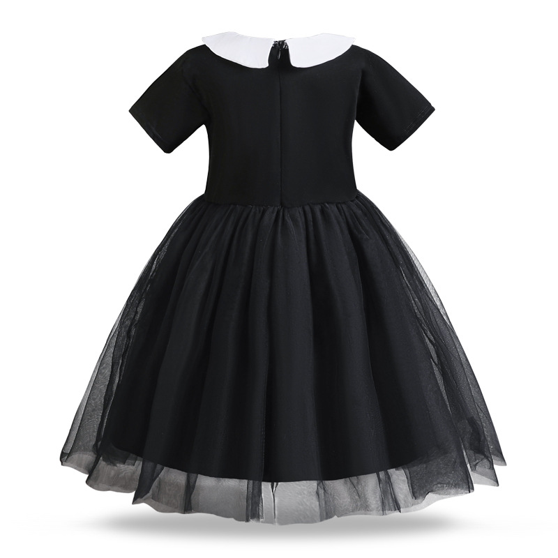 Title 5, Doll Collar Mesh Umbrella Princess Dress