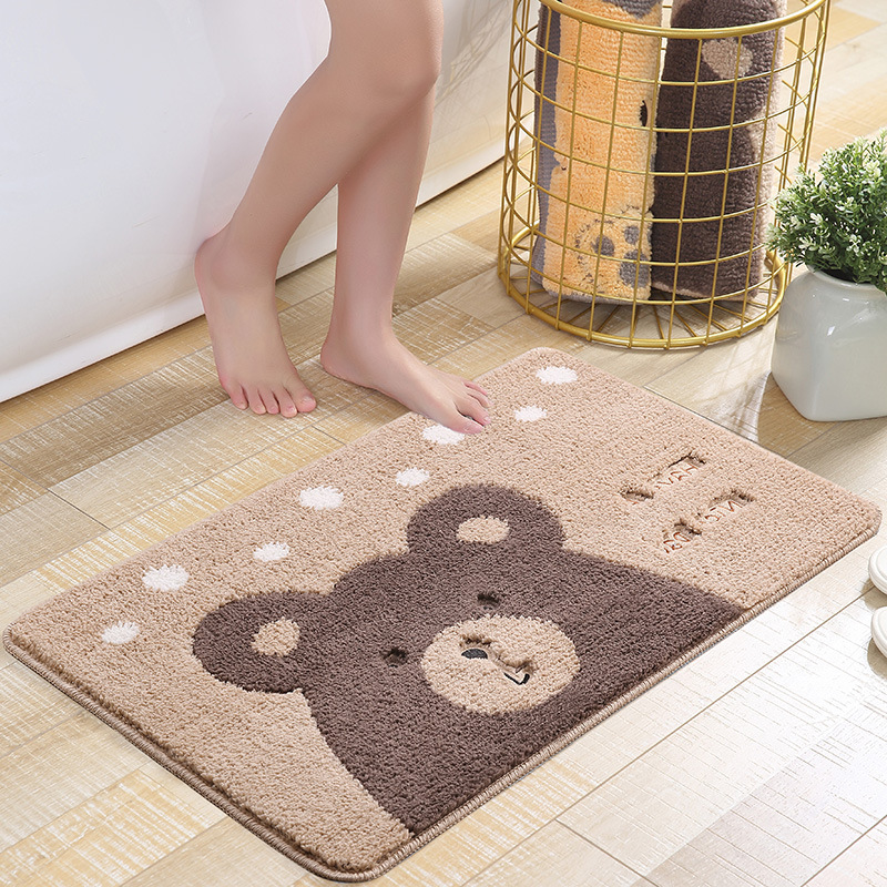 Title 4, Xia Lang Cartoon Door Mat Door Mat Absorbent Fo...