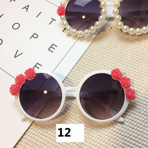 Title 16, Handmade flower diamond sunglasses