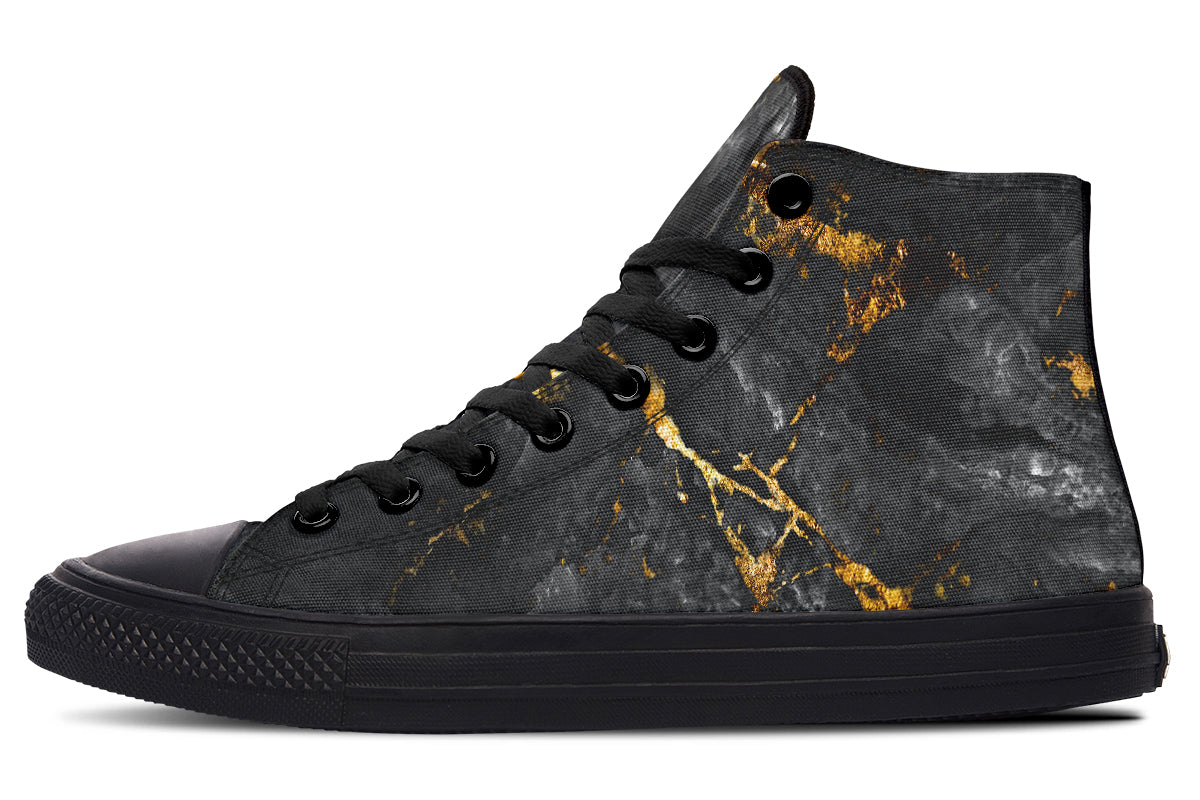 High Top Canvas Shoes For Printing Lovers
