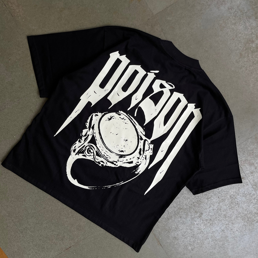 Printed Short-sleeved Team Uniforms European And American Fabrics