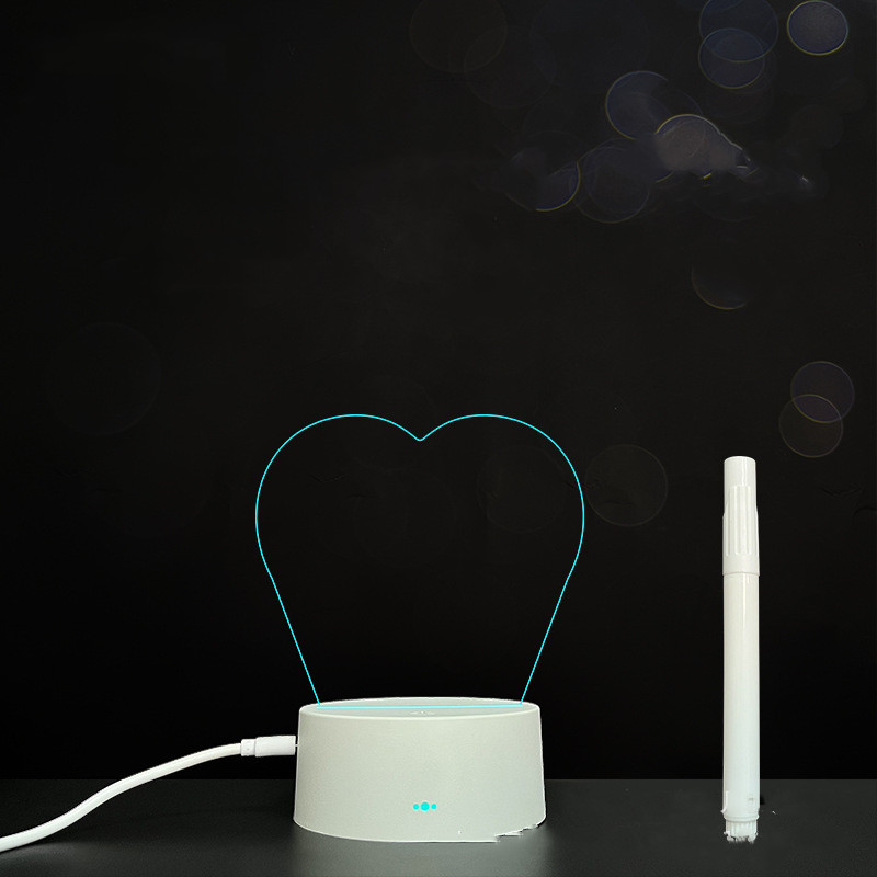 3D Acrylic Board Handwriting Message Board LED Light - Image 65