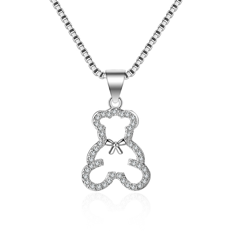 Panda White Copper Pendant Jewelry Europe Han Fengge