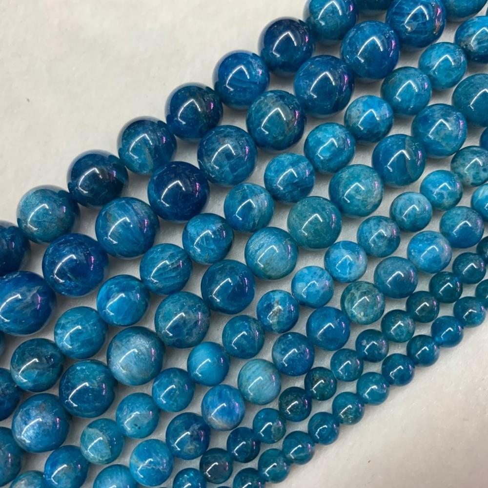 Title 5, Fashionable Natural Blue Agate Bead Section