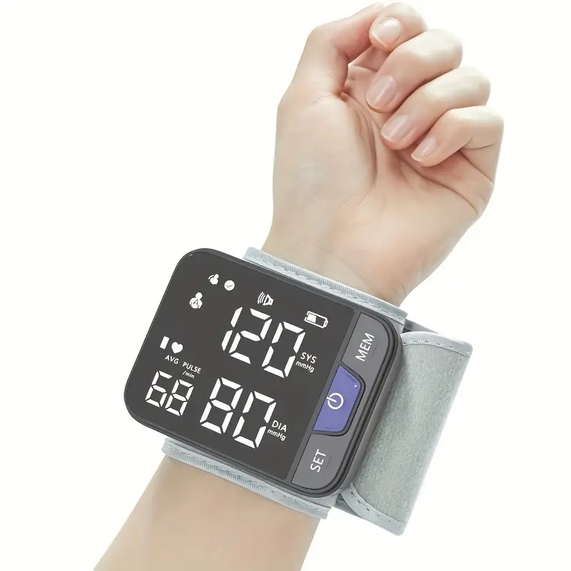 Title 9, Wrist Sphygmomanometer Measuring Instrument Aut...